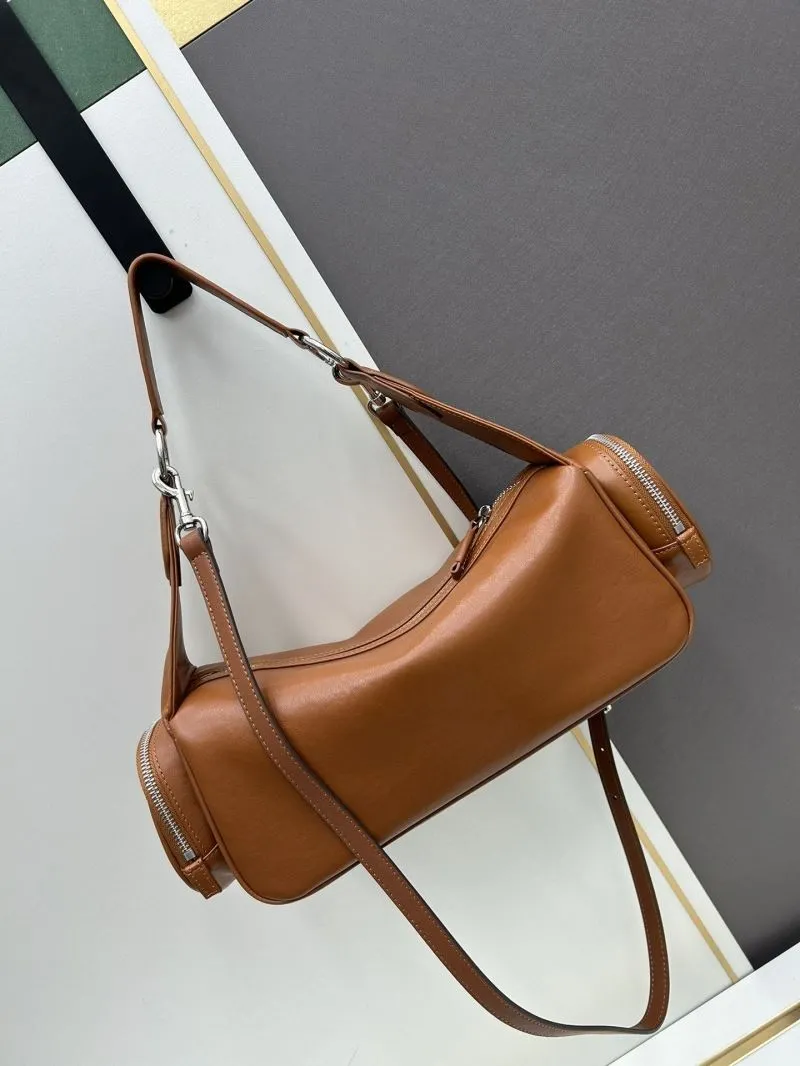 Alternative view of MIU MIU Brown Leather Top Handle Bag 07005