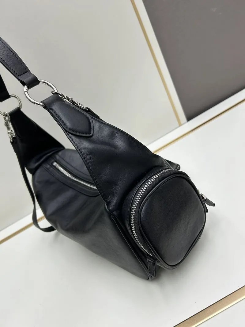 MIU MIU Black Top Handle Shoulder Bag 07005 - Image 3