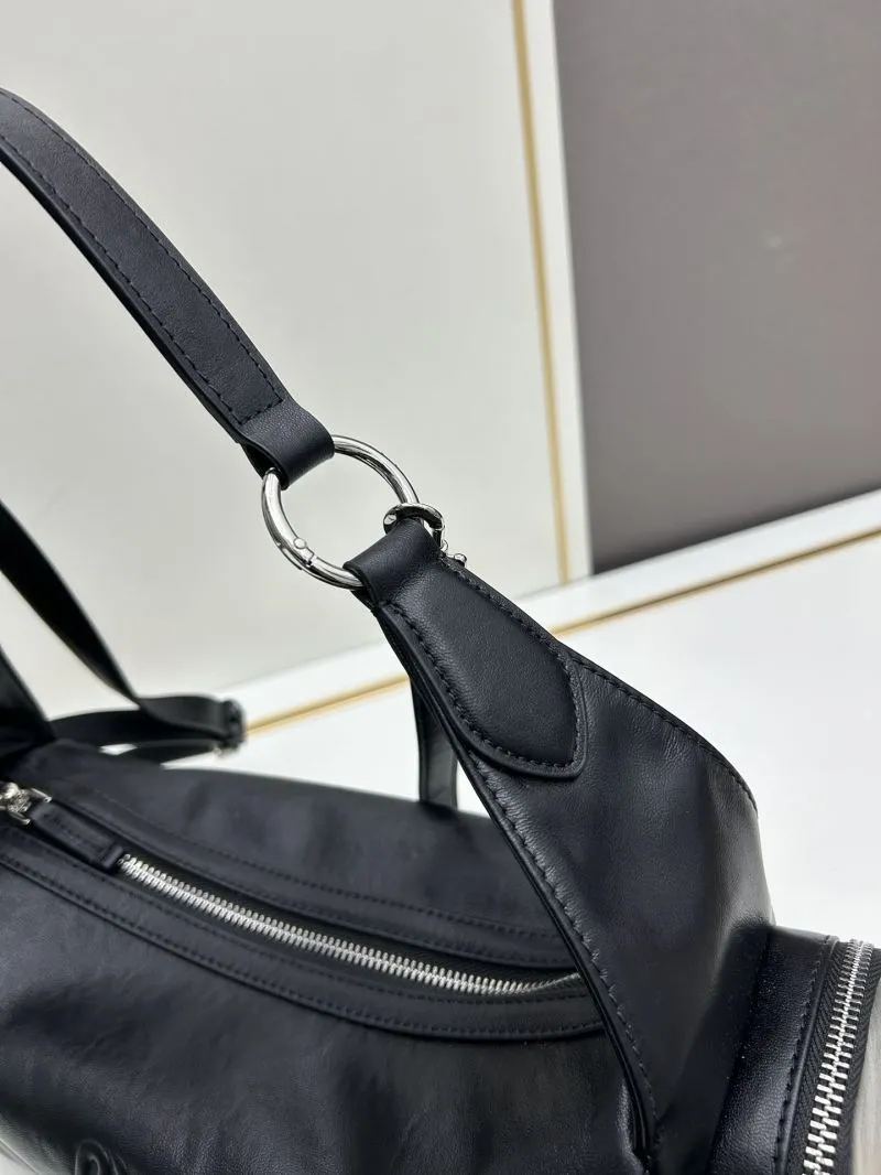 MIU MIU Black Top Handle Shoulder Bag 07005 - Image 5