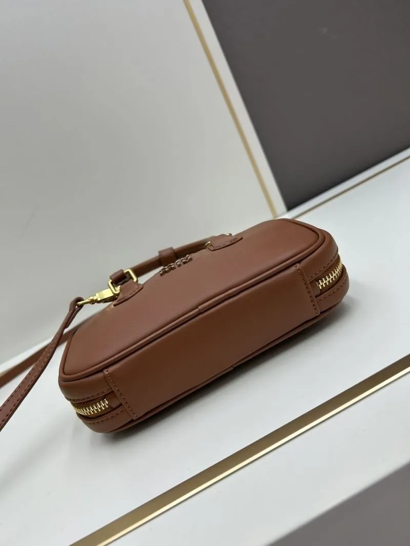 Miu Miu Brown Top Handle Crossbody Bag 1133 - Image 4