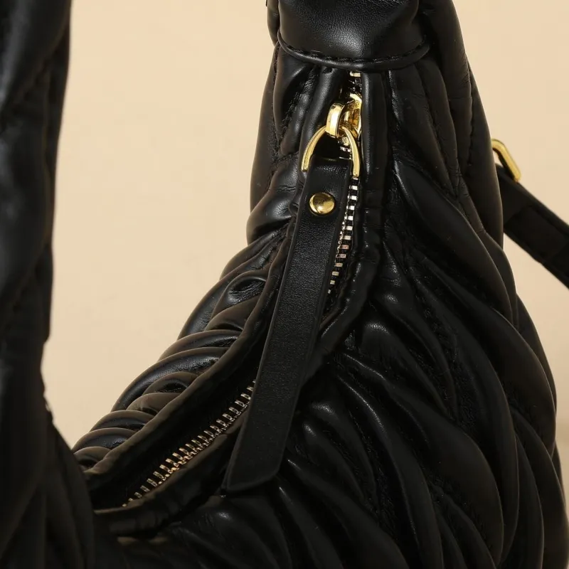 Miu Miu Black Top Handle Crossbody Bag 1134 - Image 7