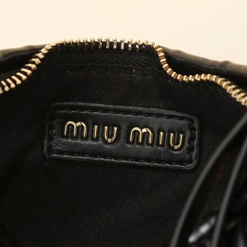 Miu Miu Black Top Handle Crossbody Bag 1134 - Image 9