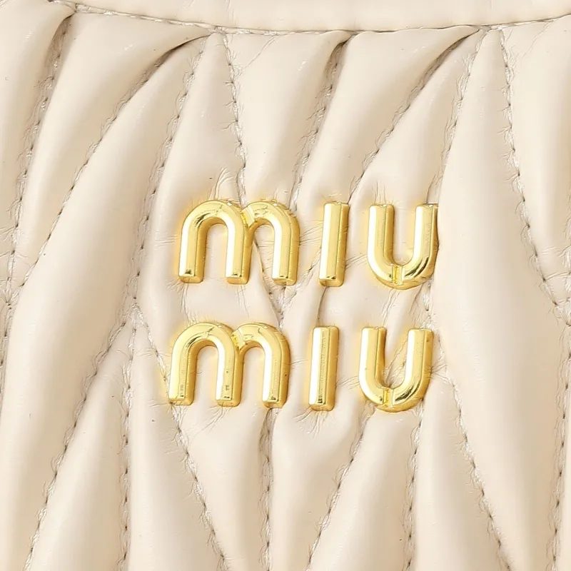 Alternative view of Miu Miu Cream Top Handle Crossbody Bag 1135