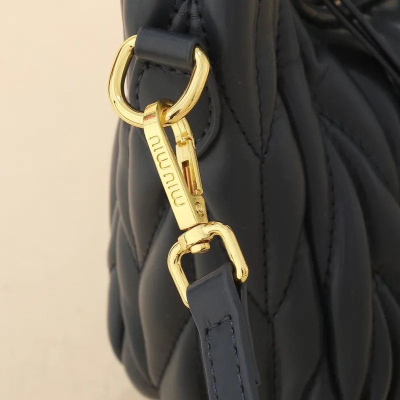 Miu Miu Dark Navy Top Handle Crossbody Bag 1137 - Image 6