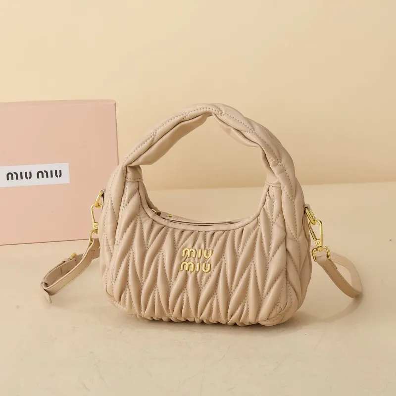 Miu Miu Beige Top Handle Crossbody Bag 1141