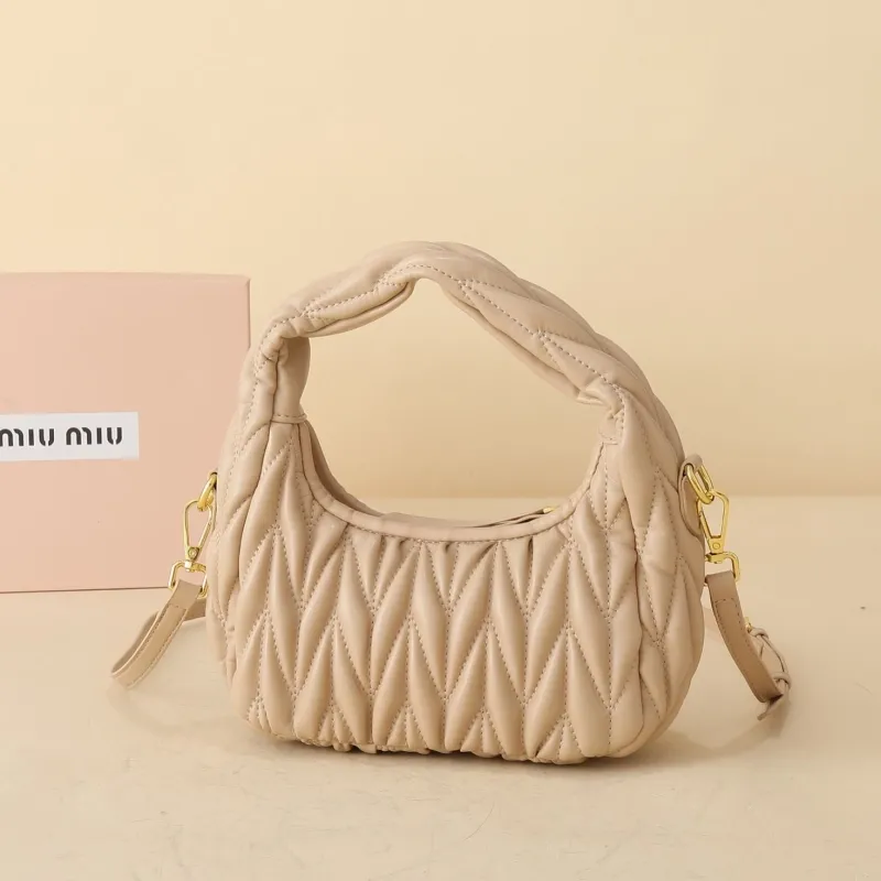 Miu Miu Beige Top Handle Crossbody Bag 1141 - Image 5