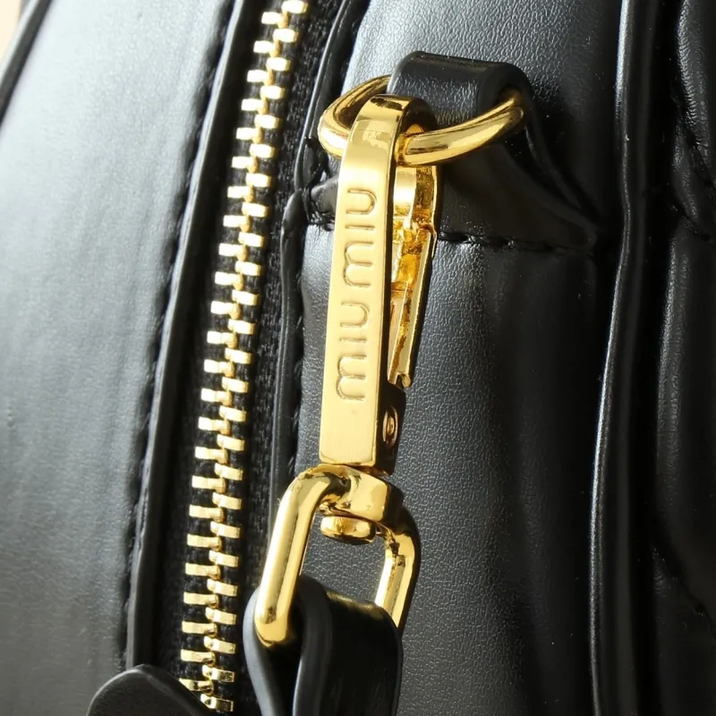 Miu Miu Black Top Handle Crossbody Bag 1147 - Image 4
