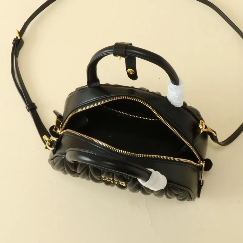 Miu Miu Black Top Handle Crossbody Bag 1147 - Image 8