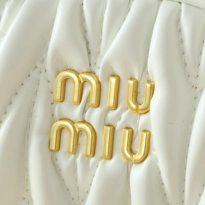 Alternative view of Miu Miu White Top Handle Crossbody Bag