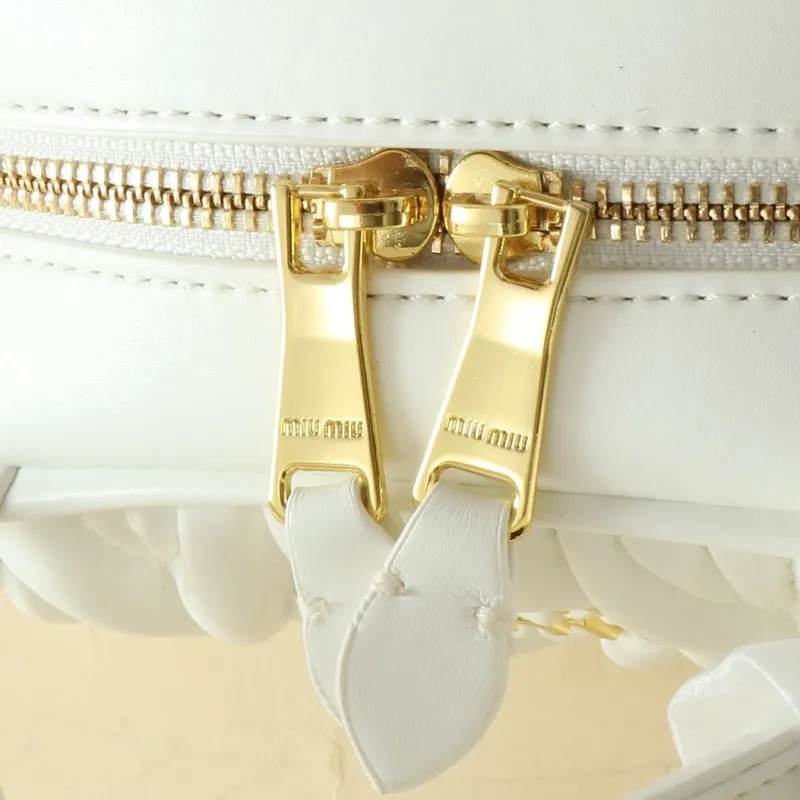 Miu Miu White Top Handle Crossbody Bag - Image 7