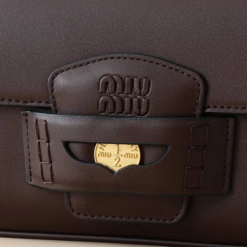 Alternative view of Miu Miu Coffee Top Handle Crossbody Bag 8820M