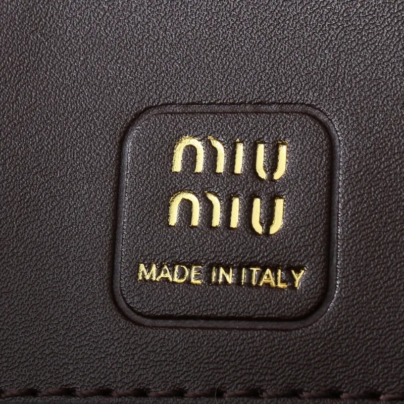 Miu Miu Coffee Top Handle Crossbody Bag 8820M - Image 8