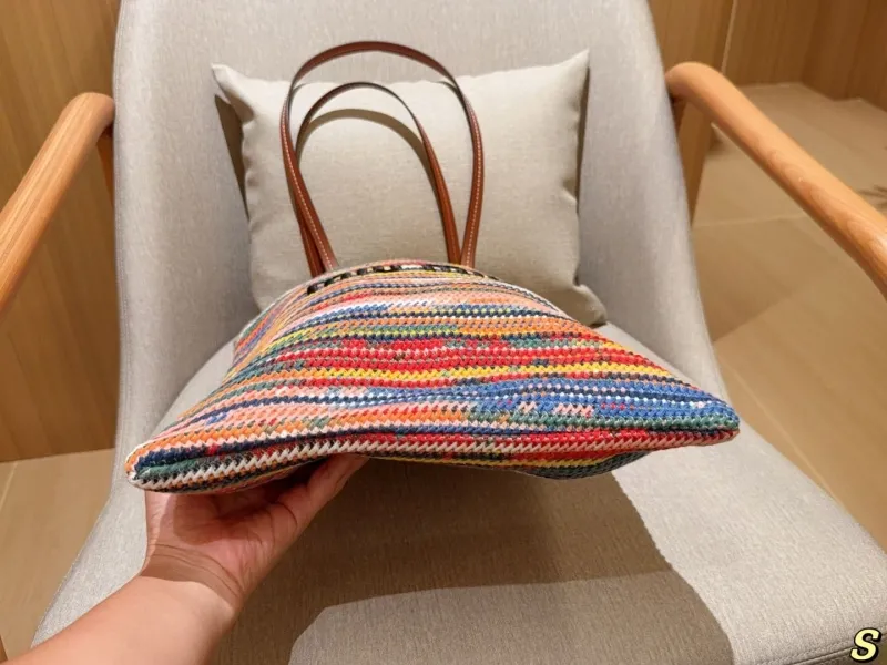 MIU MIU Multicolor Woven Tote Bag - Image 6