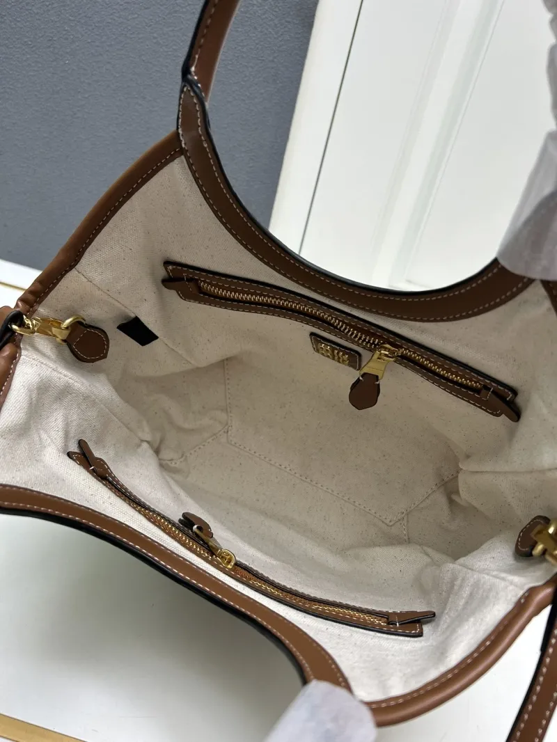MIU MIU Beige Canvas Crossbody Tote Bag CL616018 - Image 8