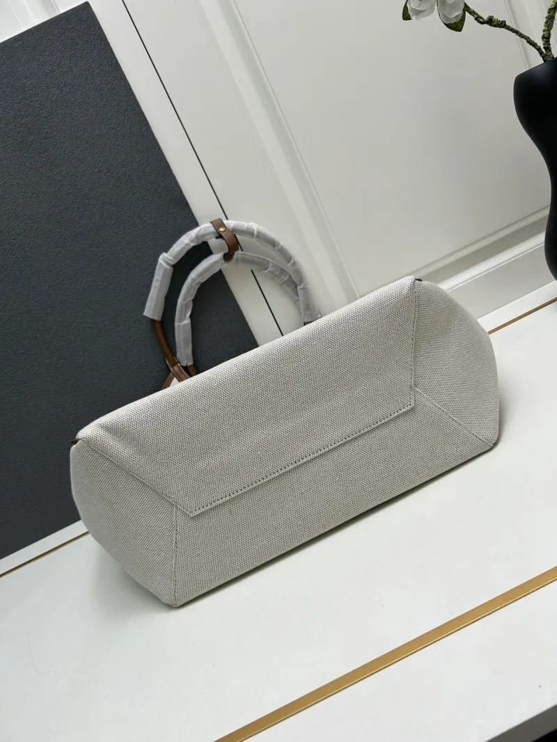 Miu Miu Beige Canvas Tote Bag CL616018 - Image 6