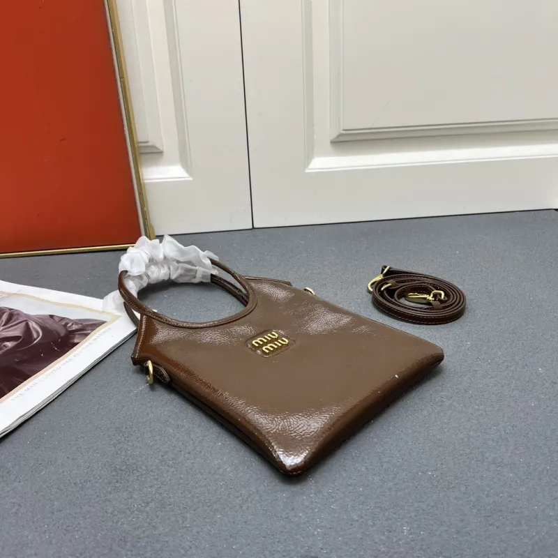 Miu Miu Brown Crossbody Handbag 5BA281 - Image 4