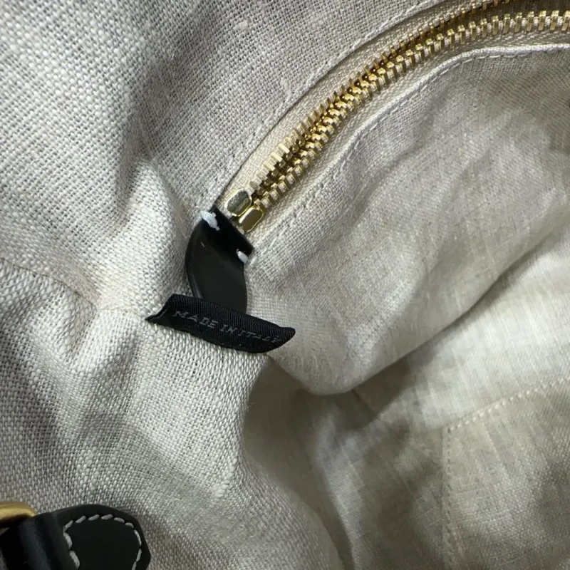 Miu Miu Black Leather Tote Bag with Strap - Image 8
