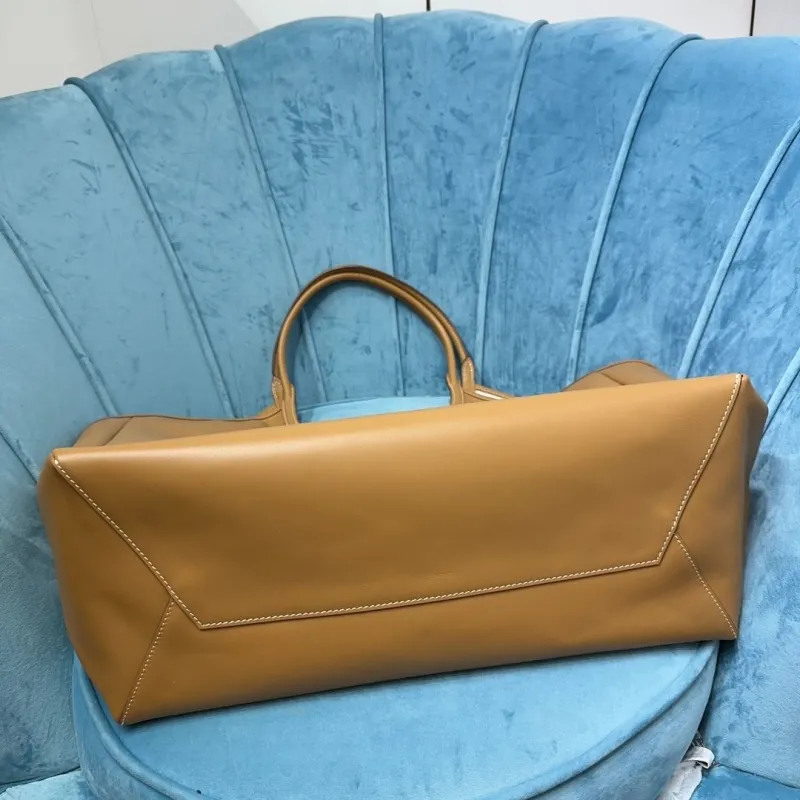 Miu Miu Brown Leather Tote Bag 102 - Image 5