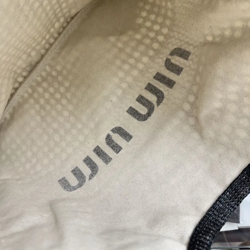 Miu Miu Black Mesh Tote Bag with Pouch - Image 7
