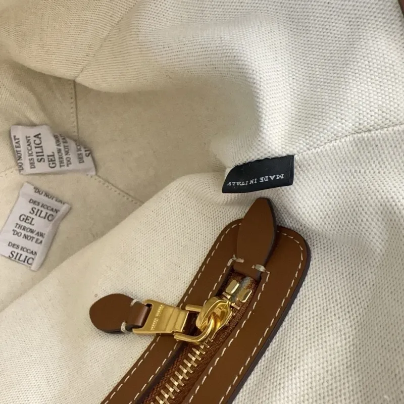 MIU MIU Beige Canvas Tote Bag 136 - Image 9