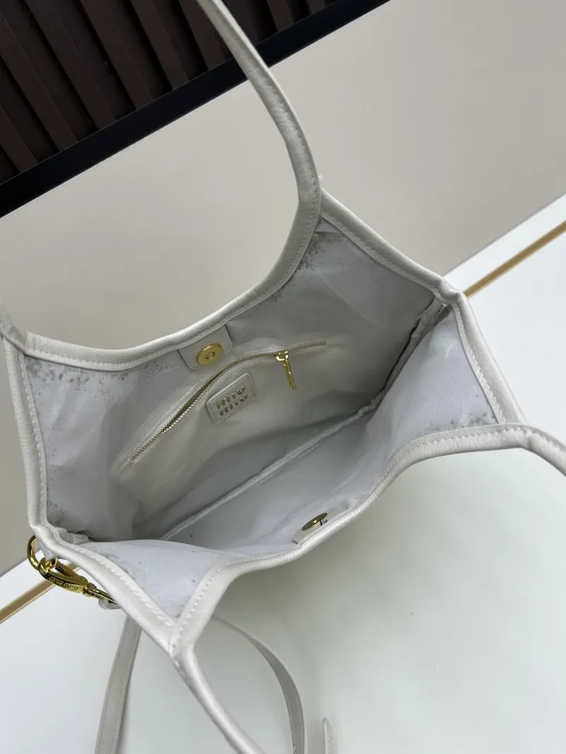 MIU MIU Off-White Tote Bag 2519 - Image 7
