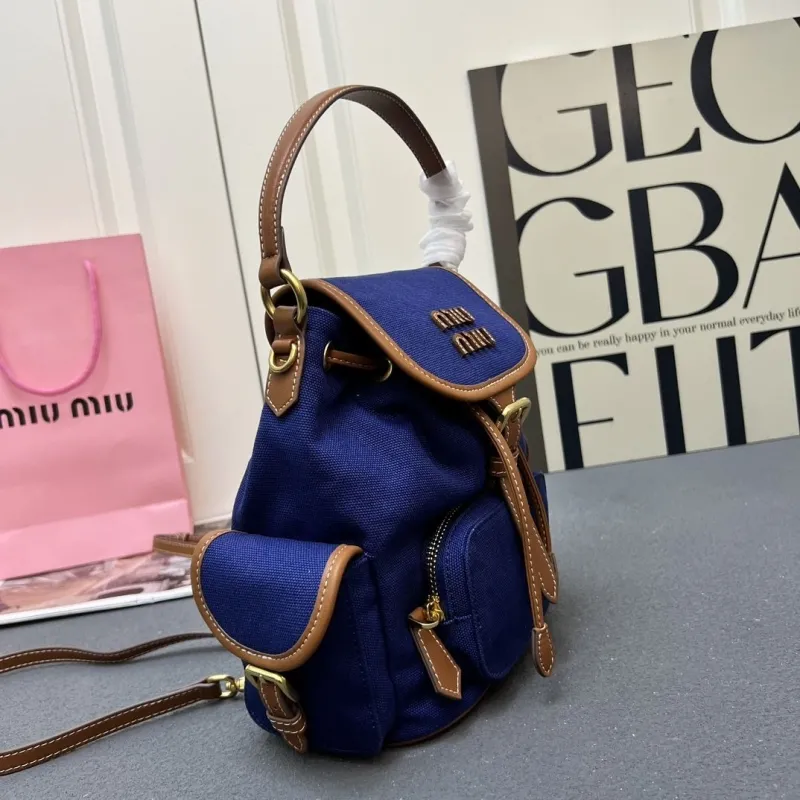 Alternative view of MIU MIU Backpacks-14
