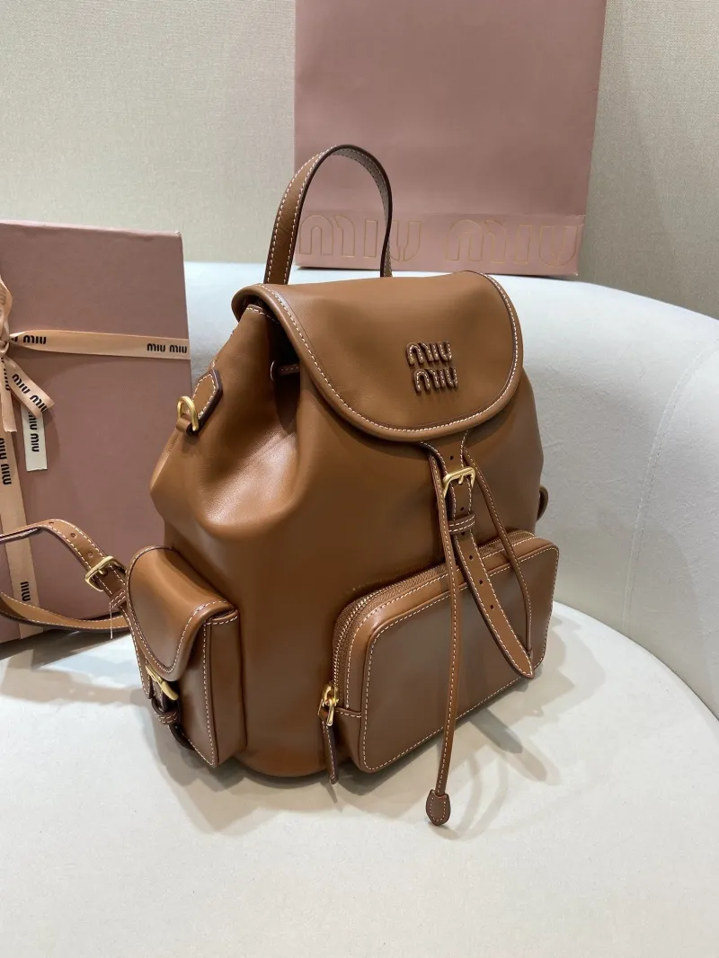 Alternative view of MIU MIU Backpacks-30