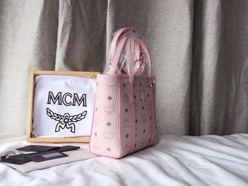 Alternative view of MCM Handle Bags-3