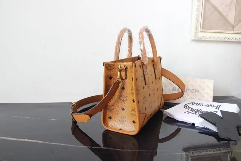 Alternative view of MCM Handle Bags-5