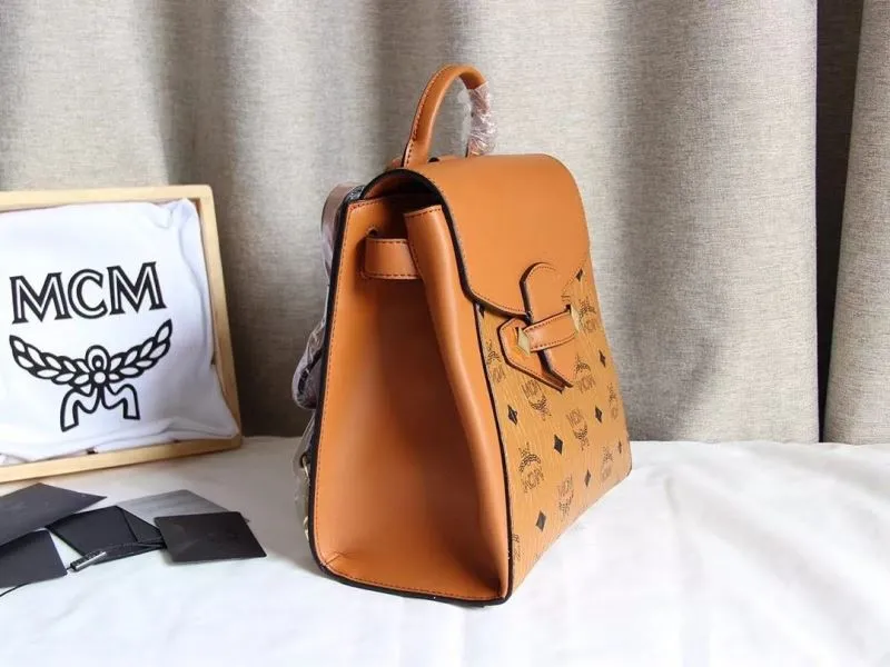 Alternative view of MCM Handle Bags-10