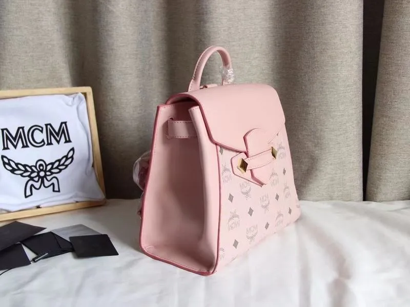 Alternative view of MCM Handle Bags-11