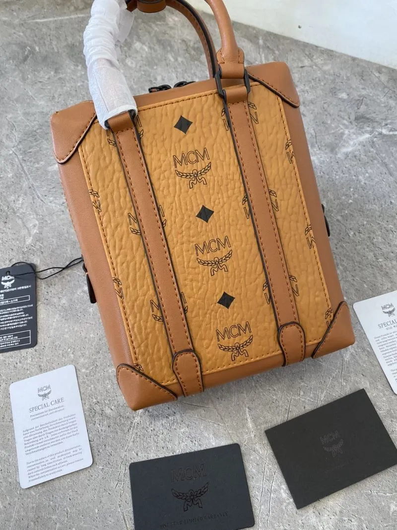 Alternative view of MCM Handle Bags-15