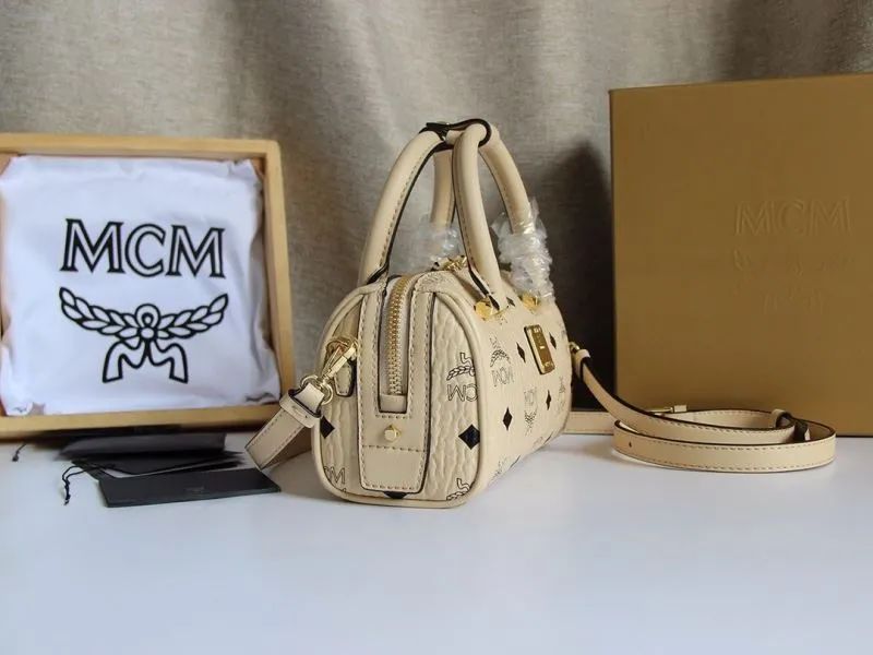 Alternative view of MCM Handle Bags-19