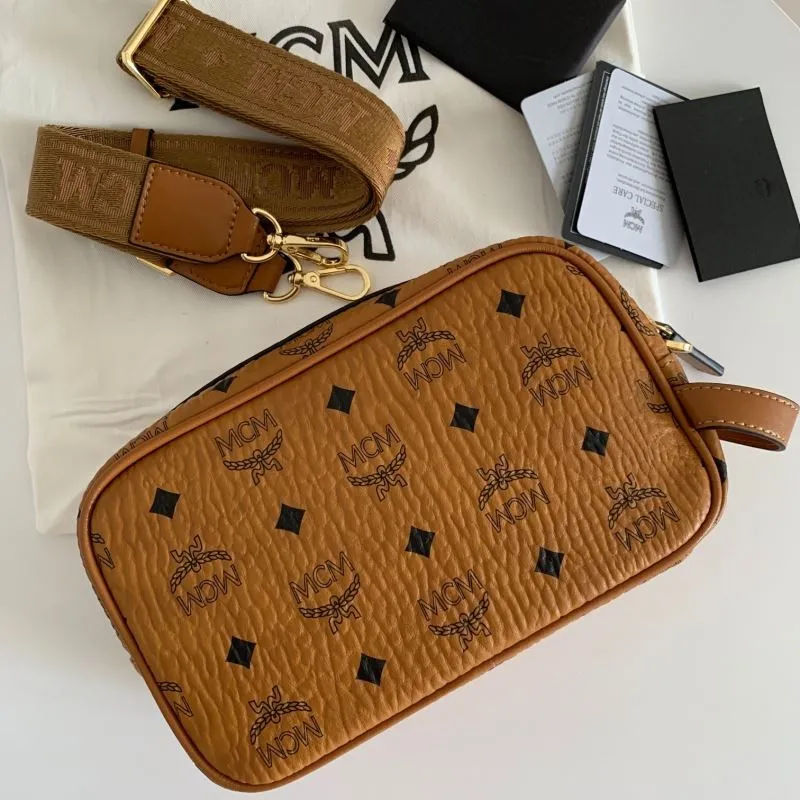 Alternative view of MCM Handle Bags-31