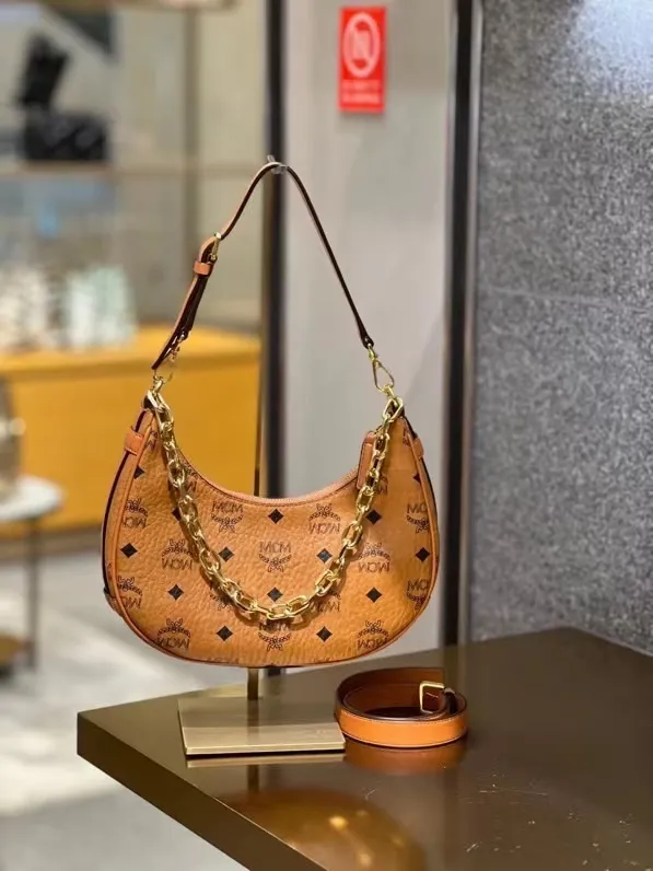 Alternative view of MCM Satchel Bags-3
