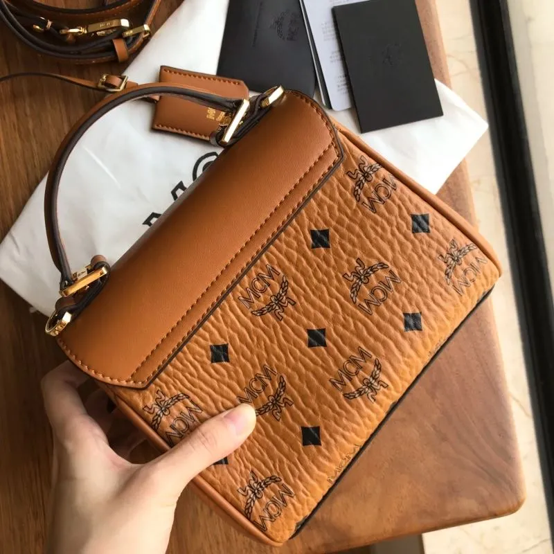 Alternative view of MCM Satchel Bags-35