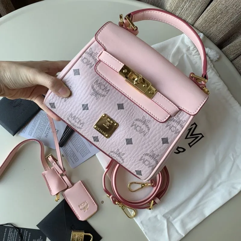 MCM Satchel Bags-52