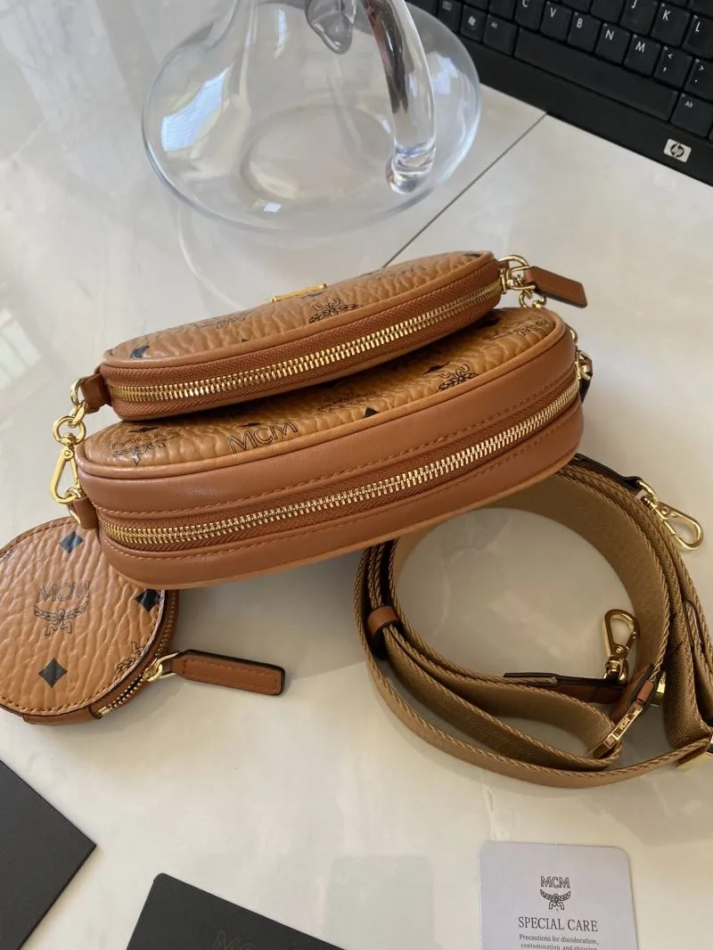 Alternative view of MCM Satchel Bags-57