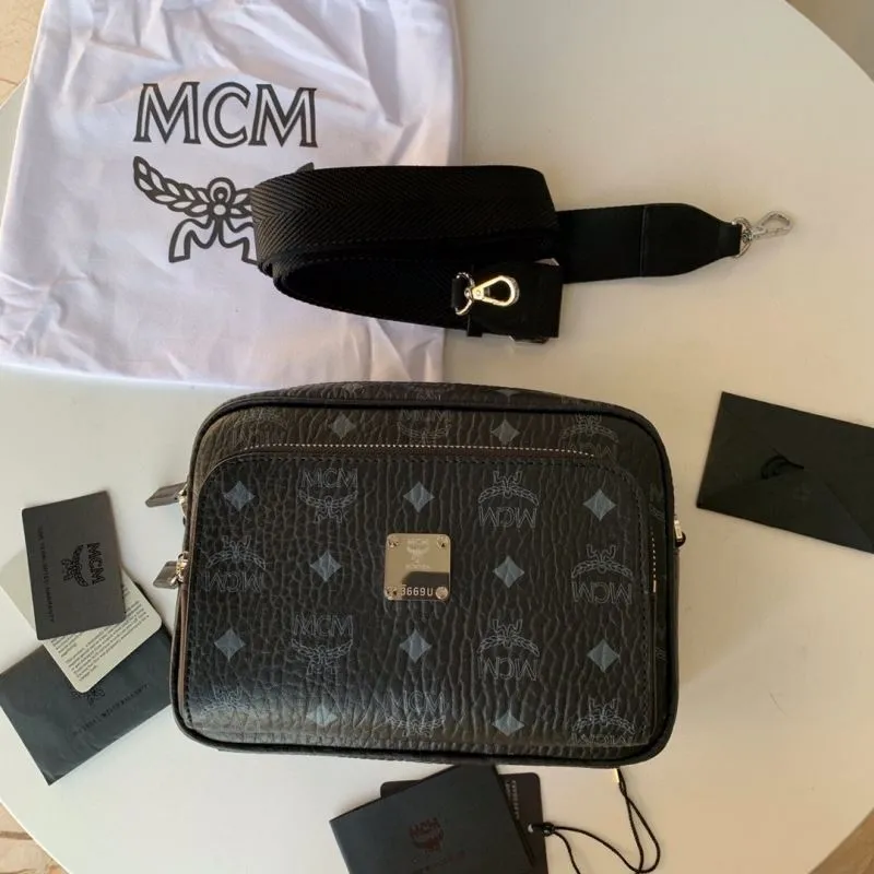 MCM Black Crossbody Bag 3669U