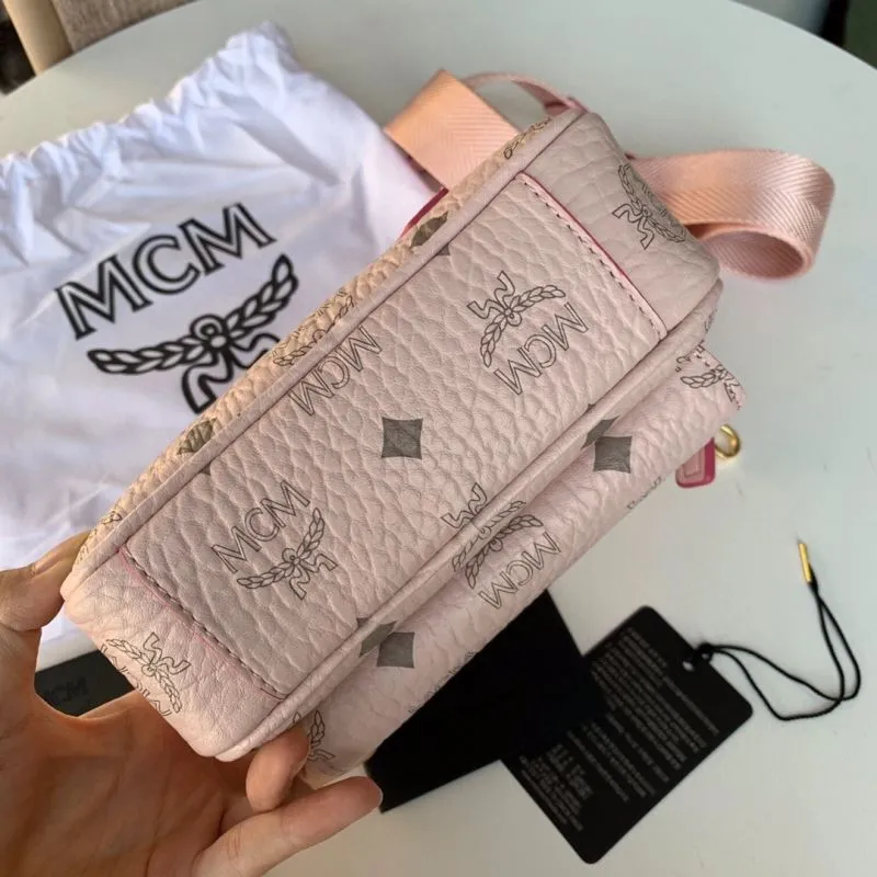Alternative view of MCM Pink Crossbody Bag V5905