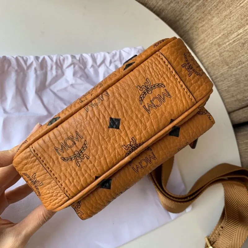 MCM Cognac Crossbody Bag 3745 - Image 4