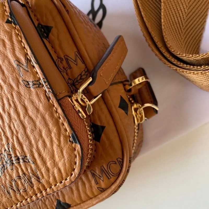 MCM Cognac Crossbody Bag 3745 - Image 6