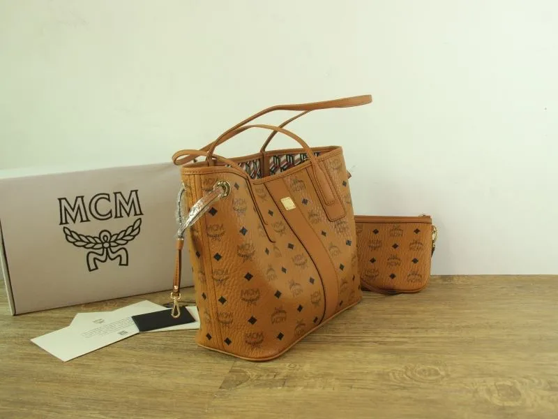 Alternative view of MCM Shopping Bags-6