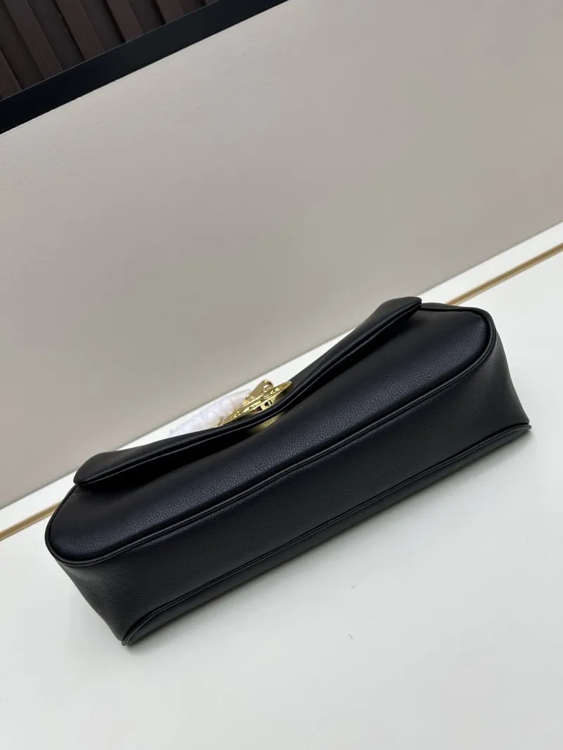 Chloe Black Leather Satchel Bag 08916 - Image 5