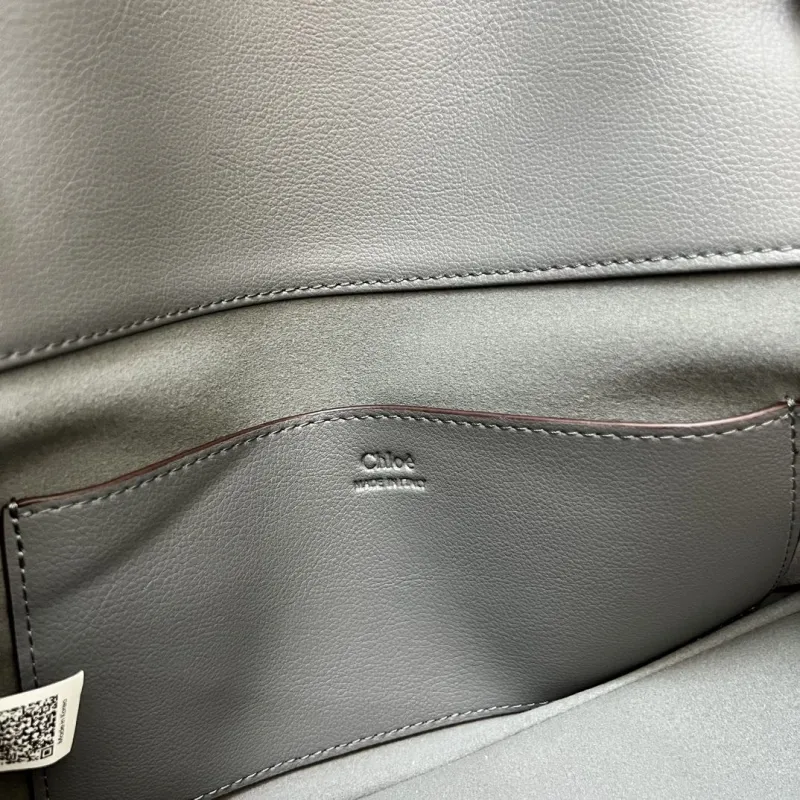 Chloe Gray Satchel Bag 1H8916 - Image 10