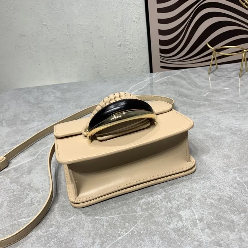 Chloe Beige Satchel Crossbody Bag - Image 7