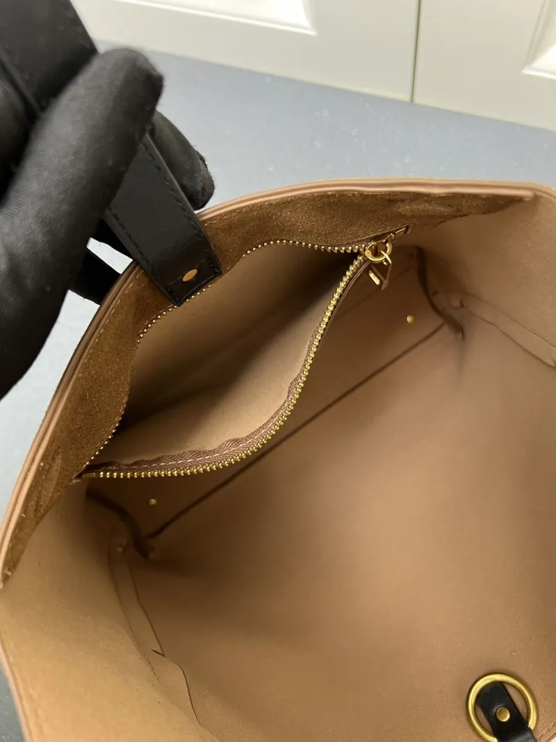 Chloe Brown Suede Hobo Bag H08873 - Image 3