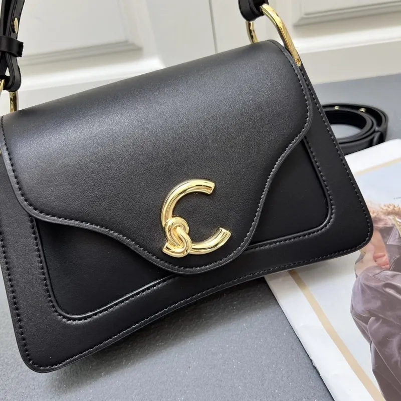 Coccinelle Black Top Handle Crossbody Bag H08892 - Image 4