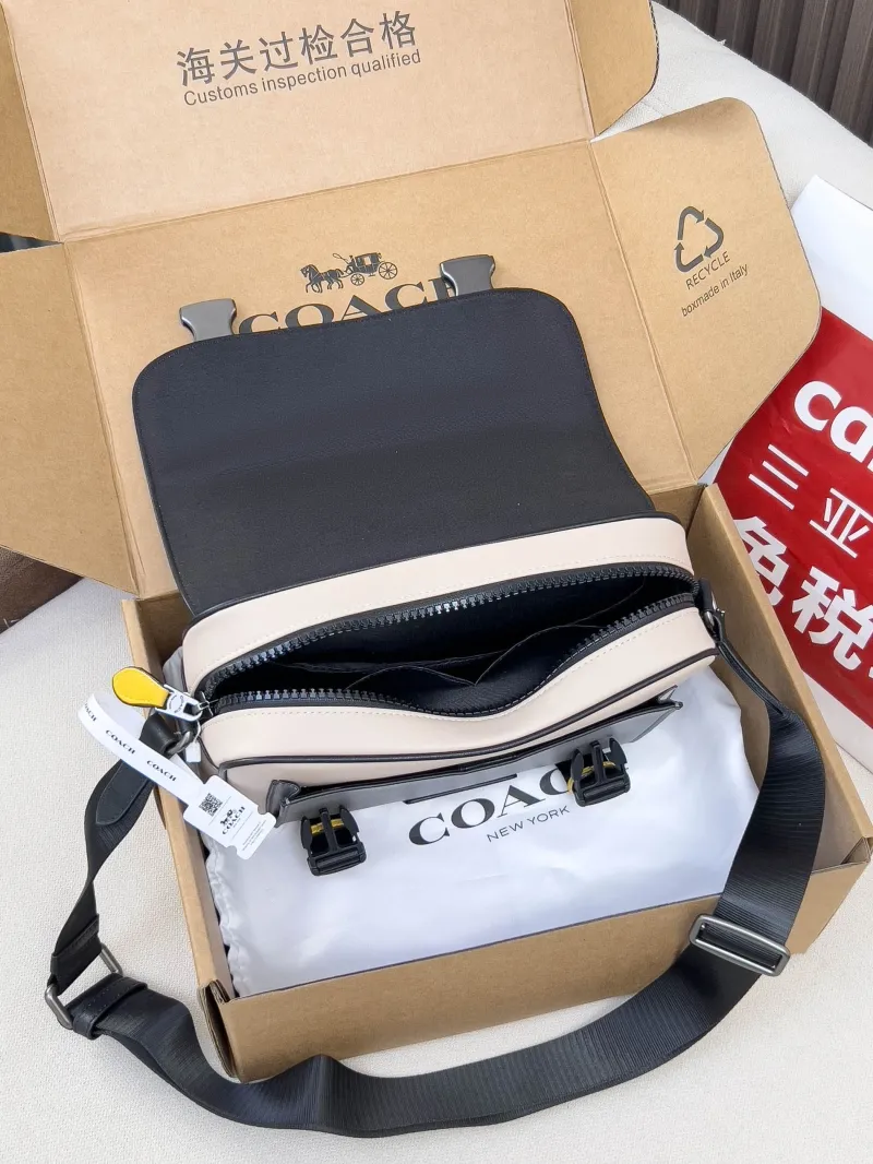 Coach Satchel Bags-27 Colorblock Crossbody Bag - Image 5