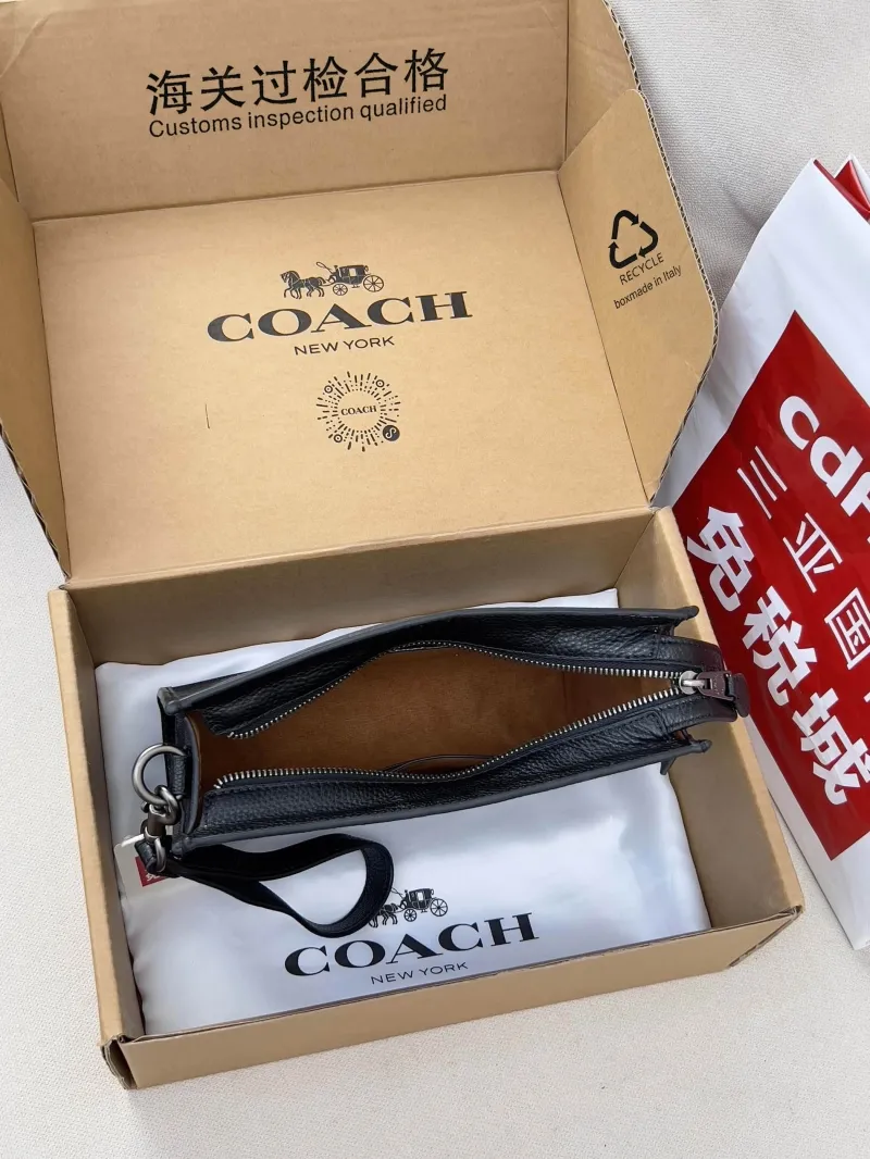 Coach Black Signature Crossbody Bag 41 - Image 5